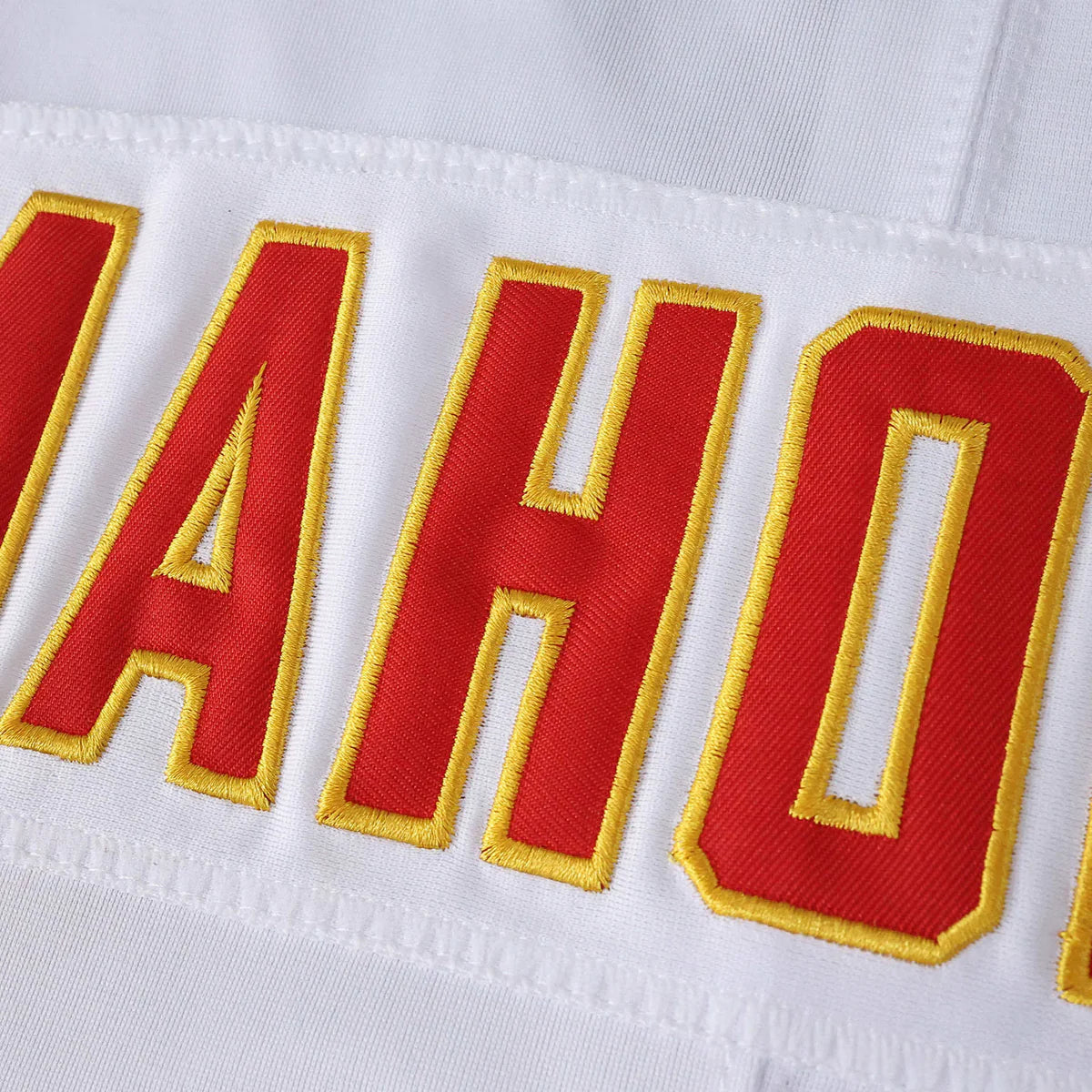 KC Chiefs Jersey Blanca