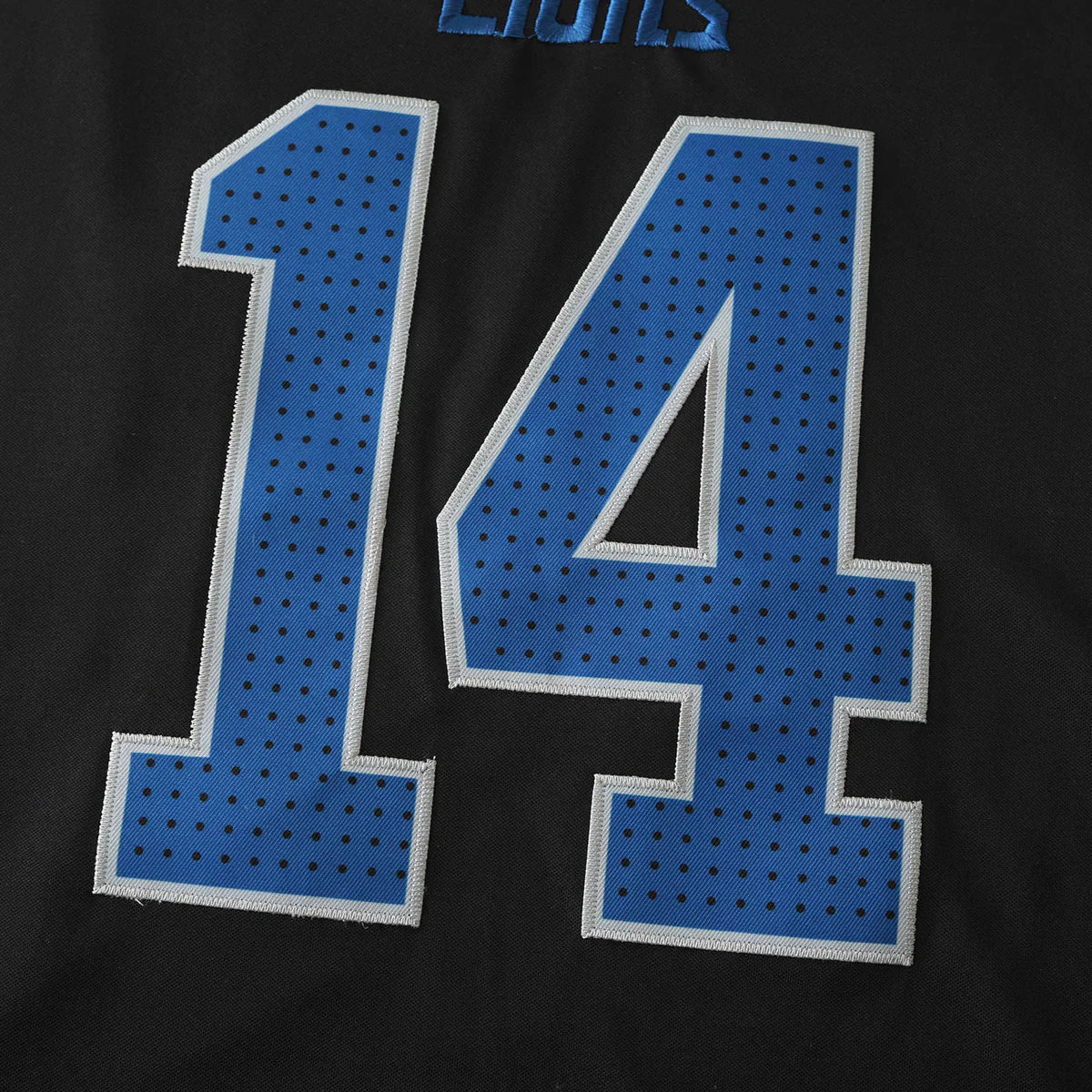 DET Lions Jersey Negra