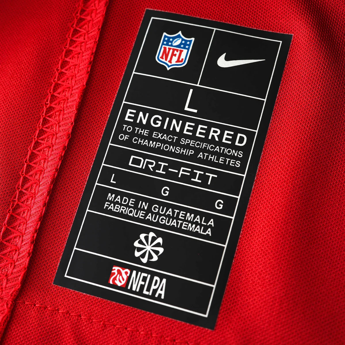 NY Giants Jersey Roja