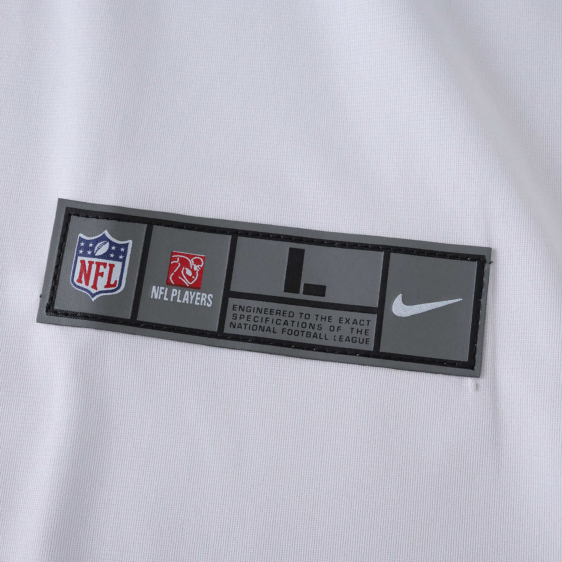 TB Buccaneers Jersey Blanca Alternativa