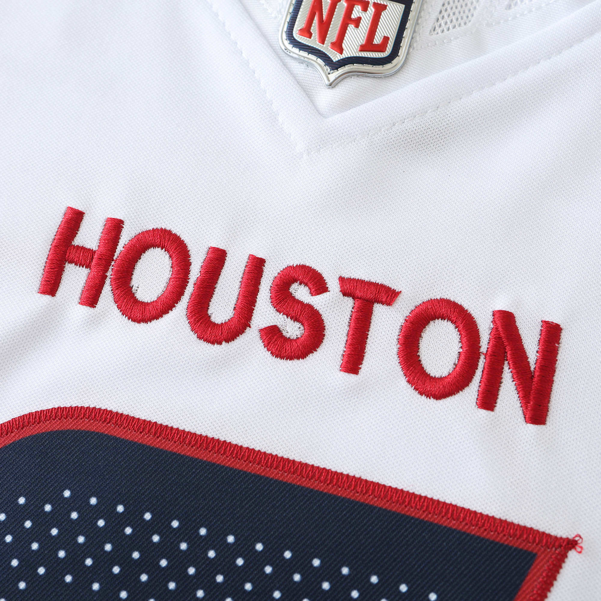 HOU Texans Jersey Blanca
