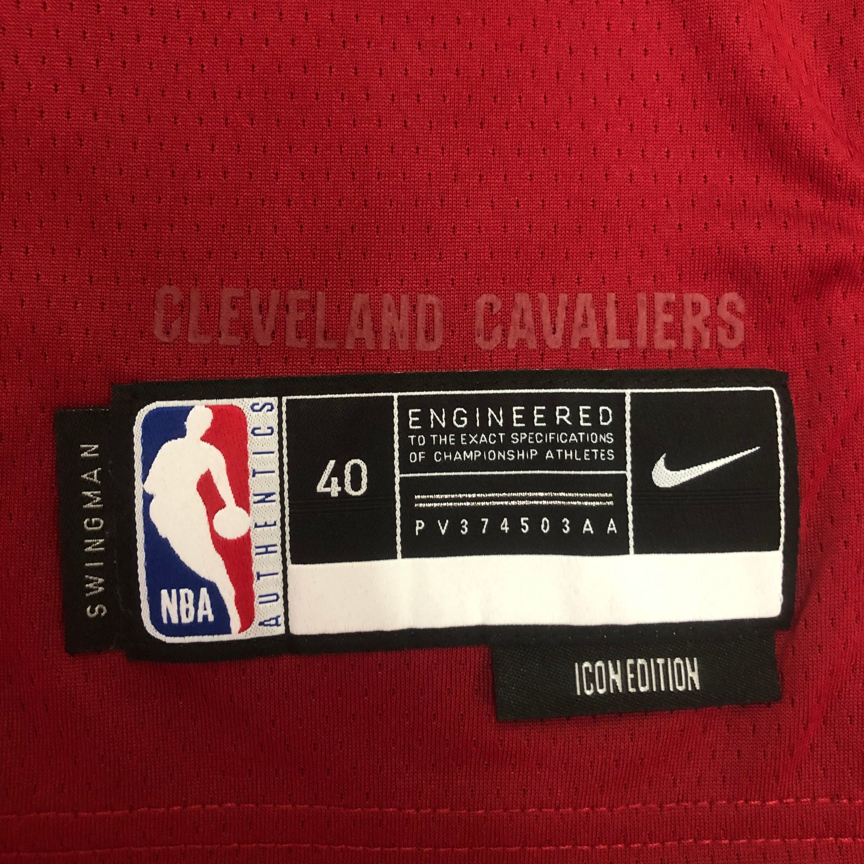 CLE Cavaliers Jersey Red