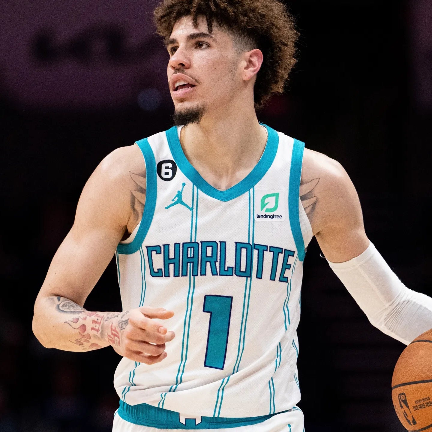 CHA Hornets Jersey White