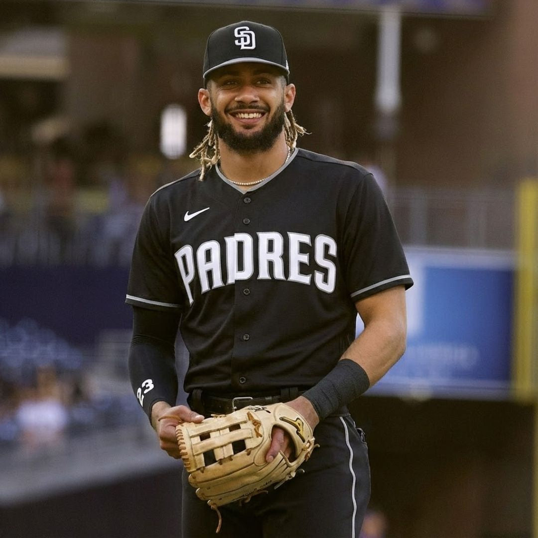 SD Padres Jersey Negra