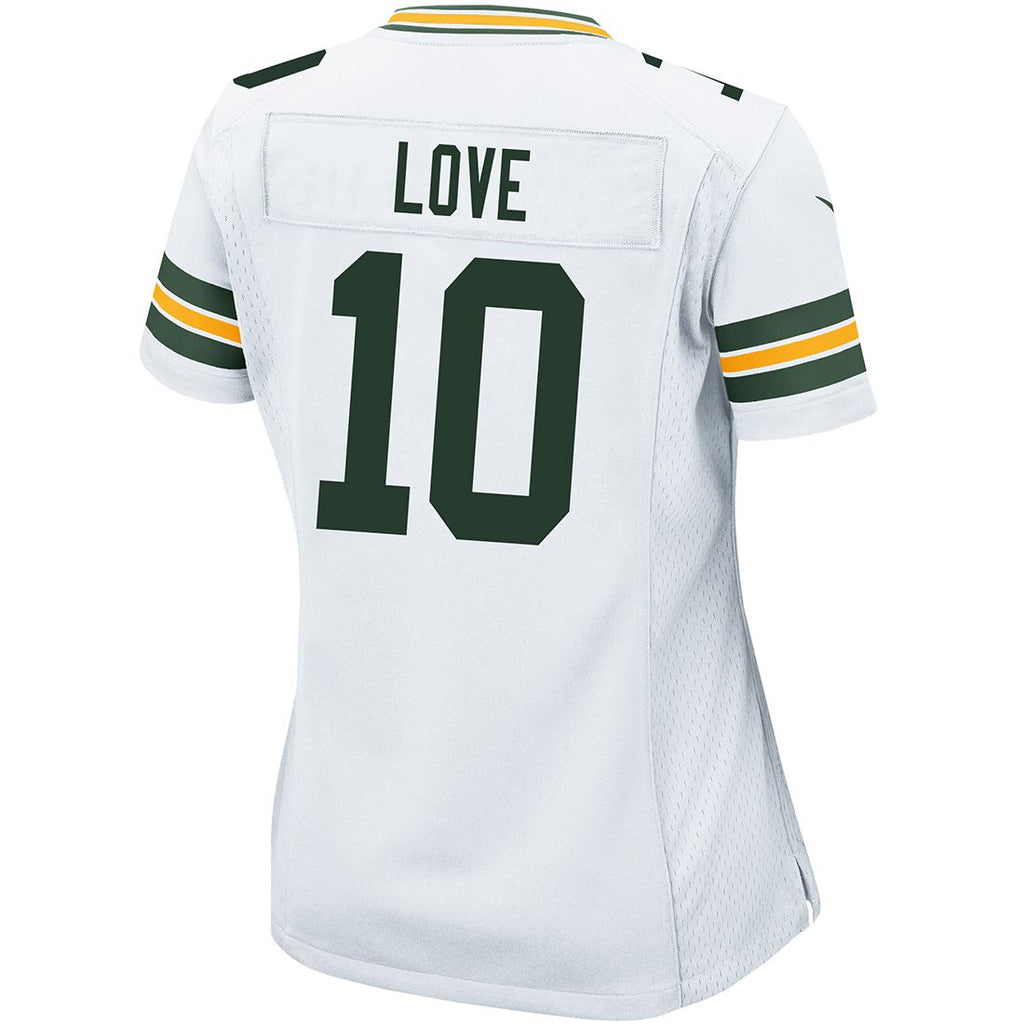 GB Packers Jersey Blanca Mujer