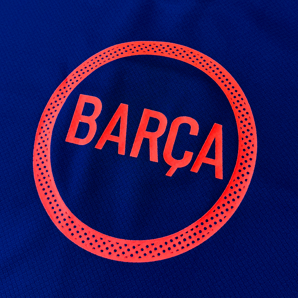 FC Barcelona Entrenamiento Azul Corta