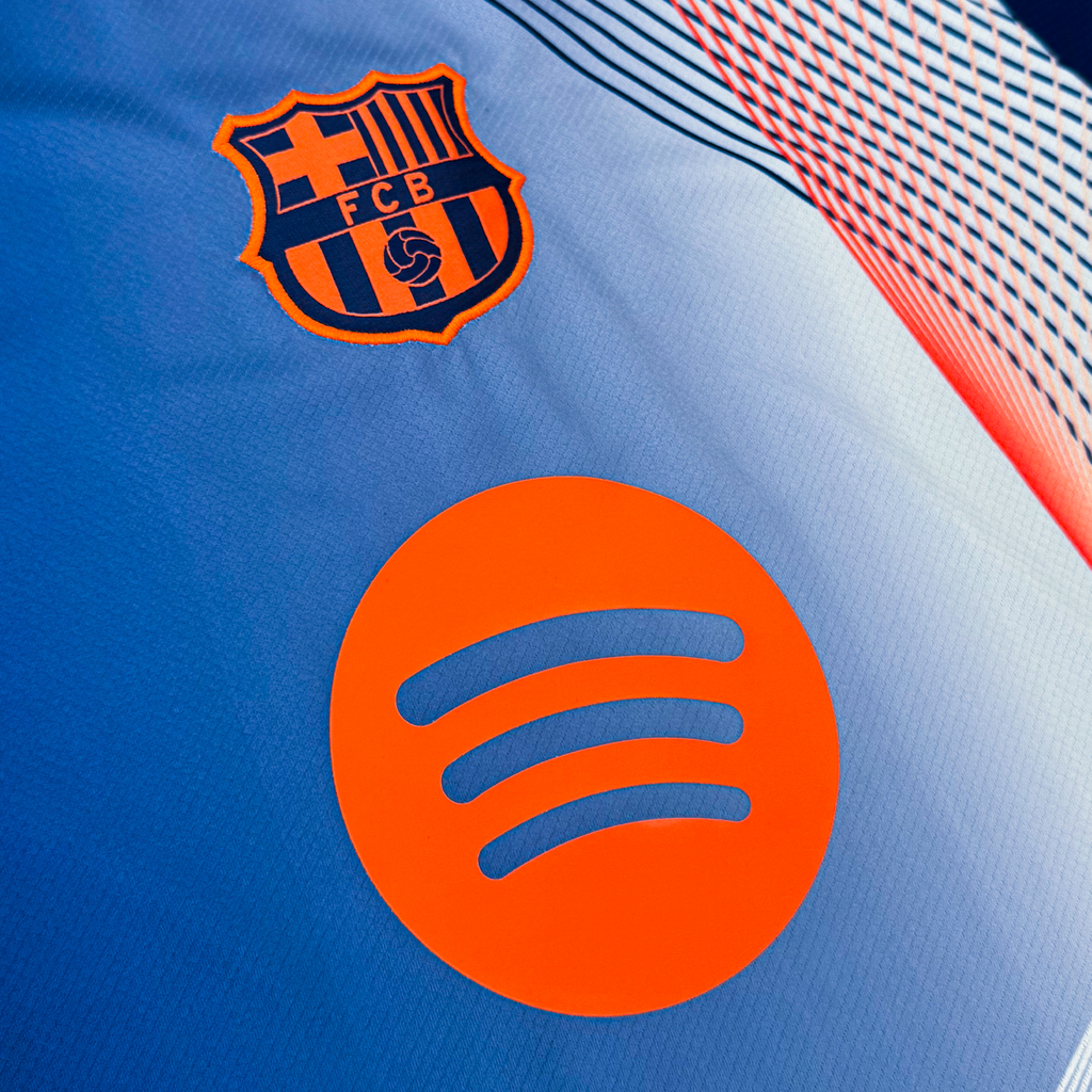 FC Barcelona Entrenamiento Azul Corta