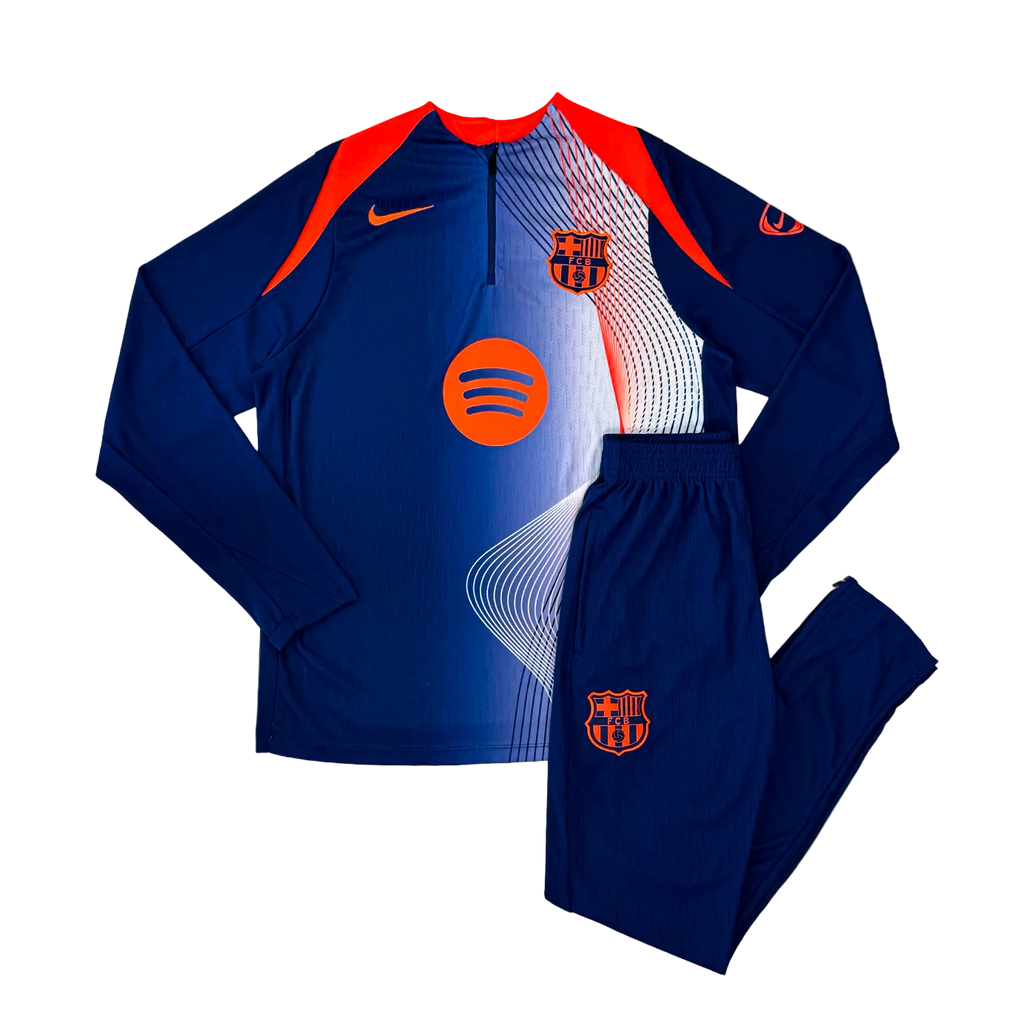 FC Barcelona Entrenamiento Azul Larga
