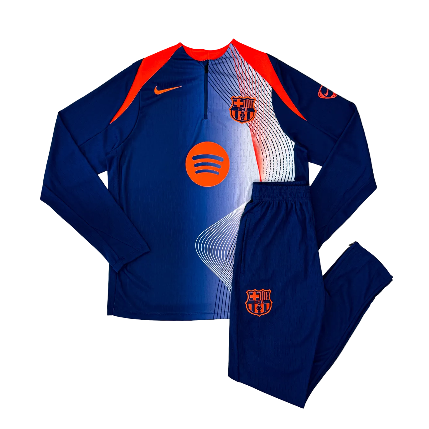 FC Barcelona Entrenamiento Azul Larga