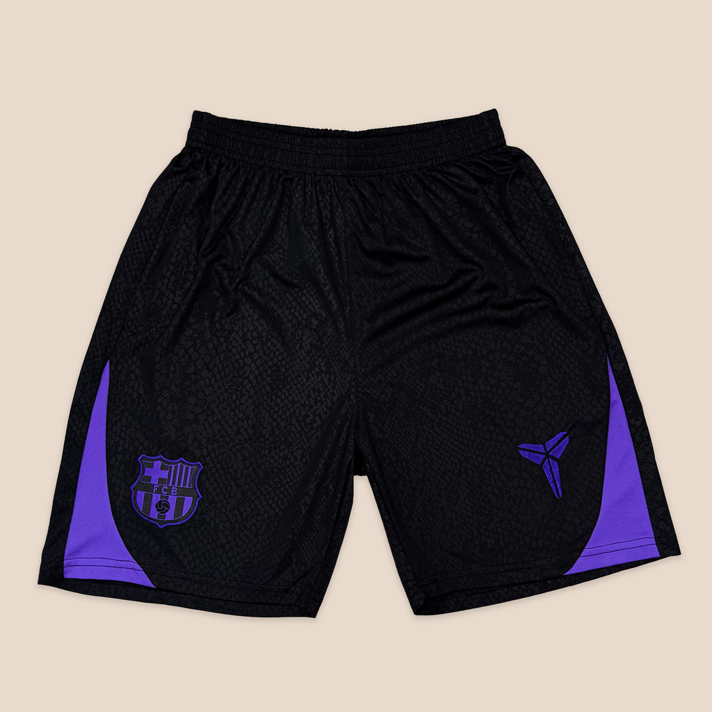FC Barcelona Entrenamiento Negro Corta