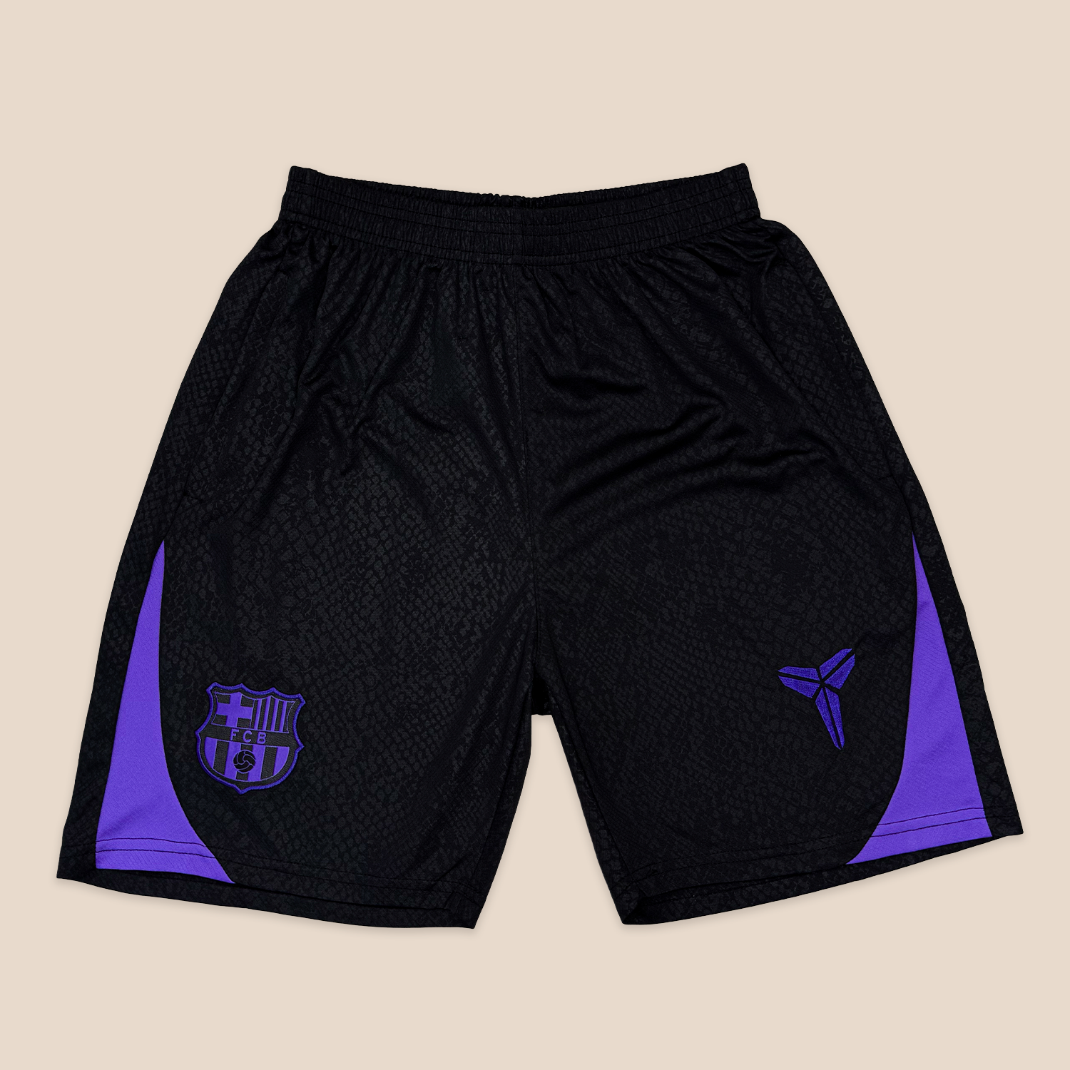 FC Barcelona Entrenamiento Negro Corta