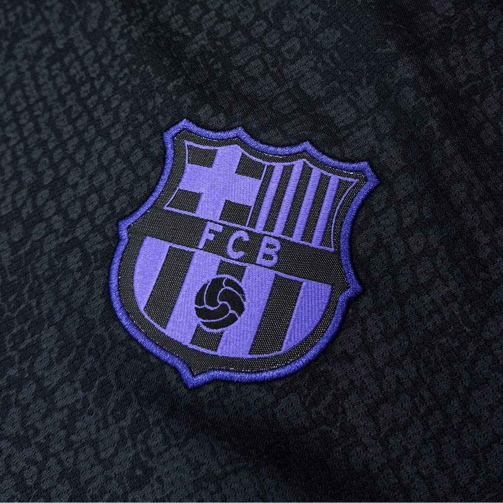 FC Barcelona Entrenamiento Negro Corta