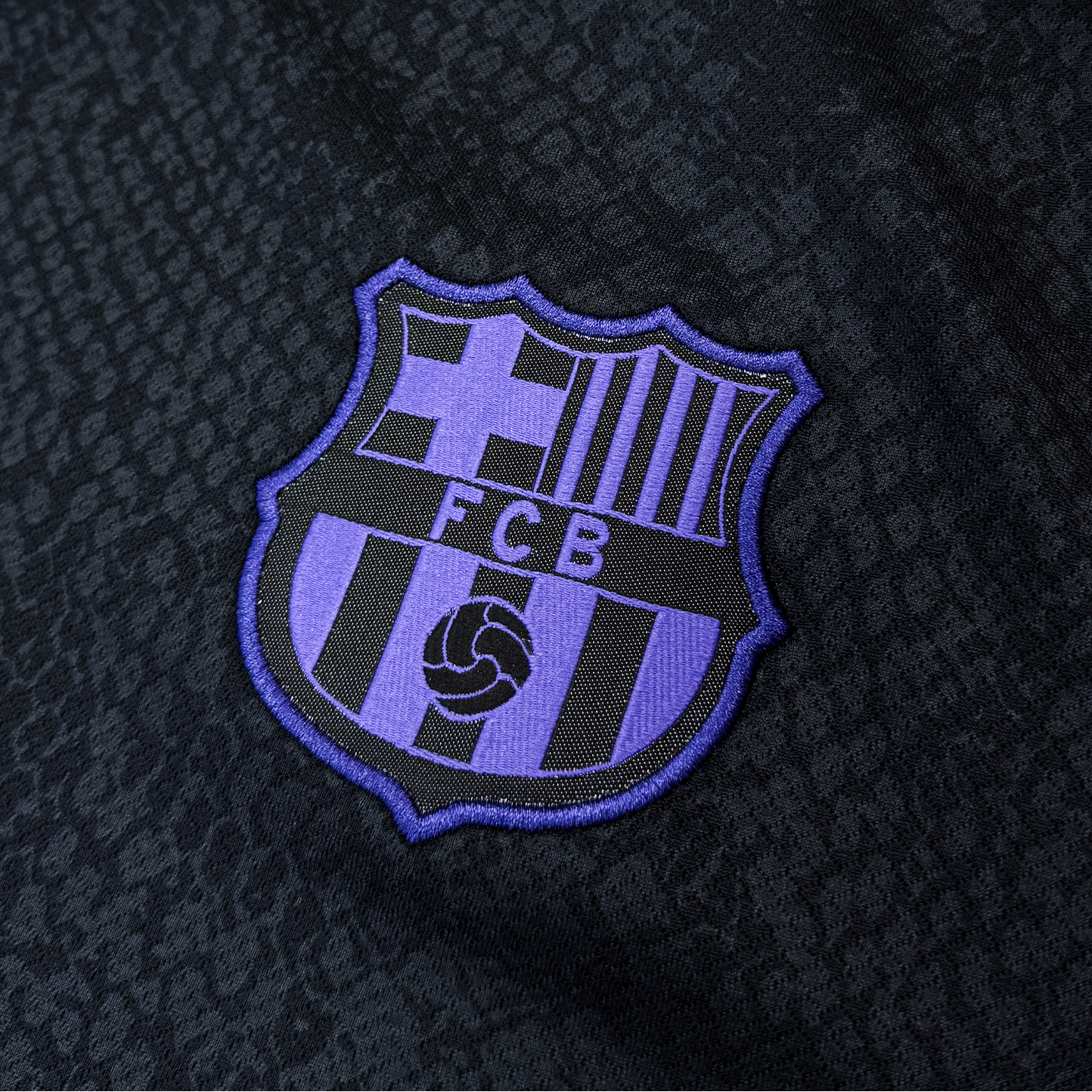 FC Barcelona Entrenamiento Negro Corta