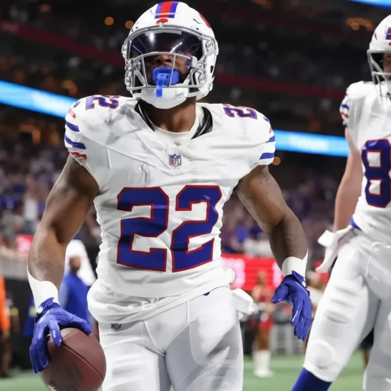 BUF Bills Jersey Blanca