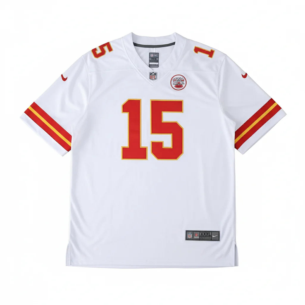 KC Chiefs Jersey Blanca