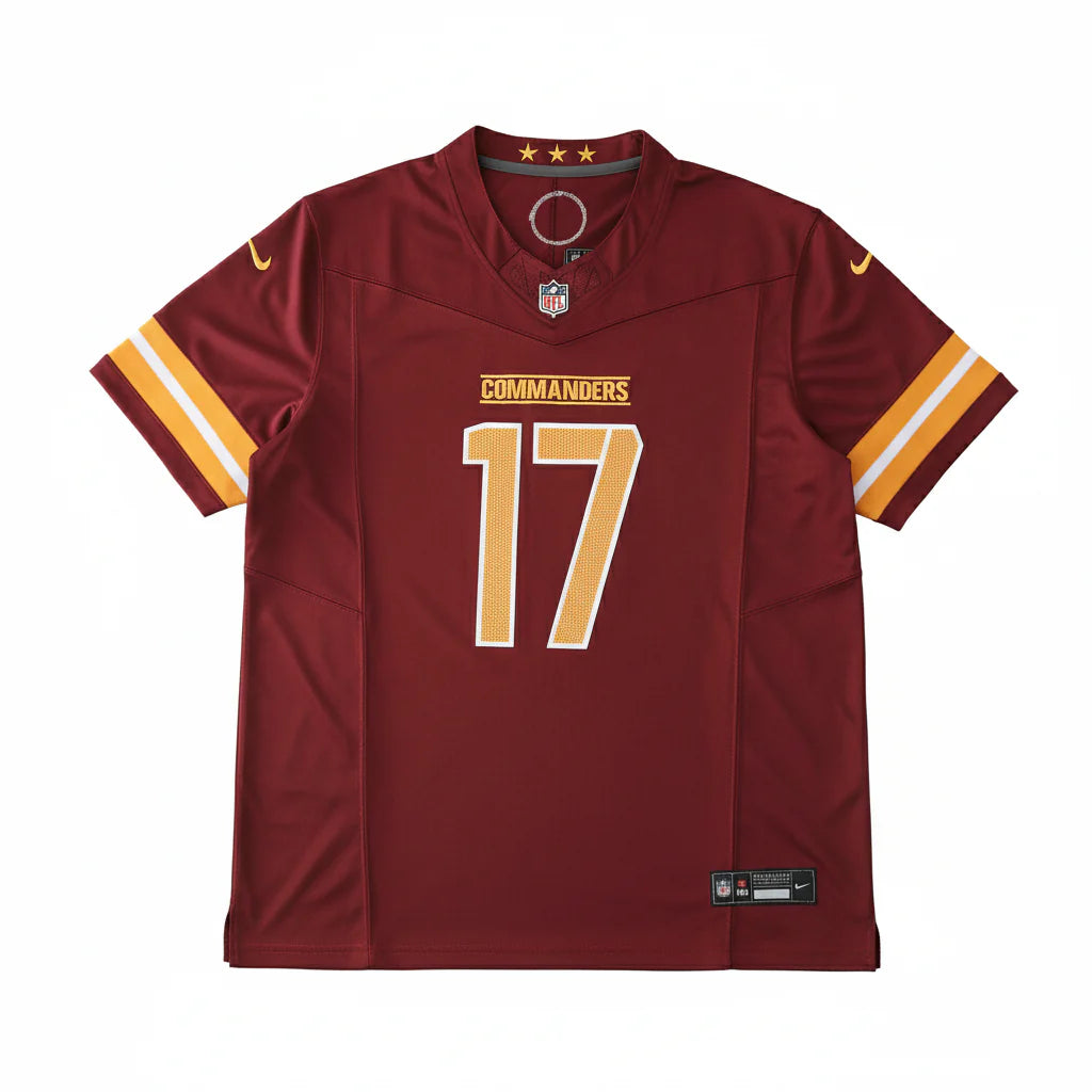 WAS Commanders Jersey Burdeos