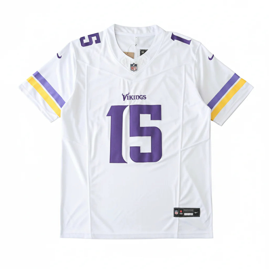 MIN Vikings Jersey Blanca