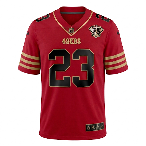 SF 49ers 75 Aniversario Jersey