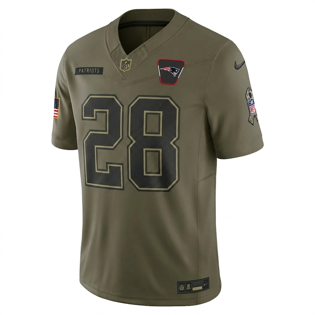 NE Patriots Salute to Service Personalizada