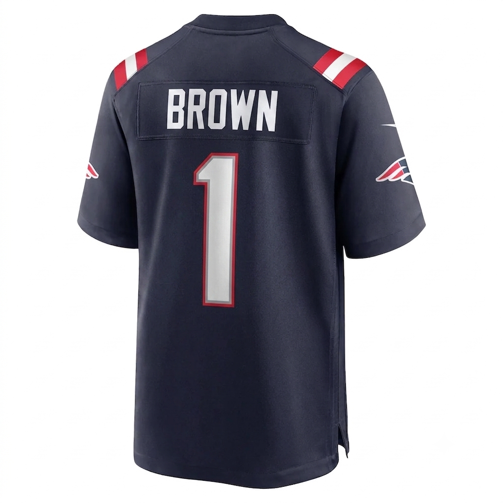 NE Patriots AJ Brown Jersey