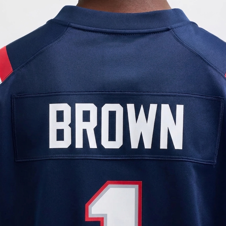 NE Patriots AJ Brown Jersey