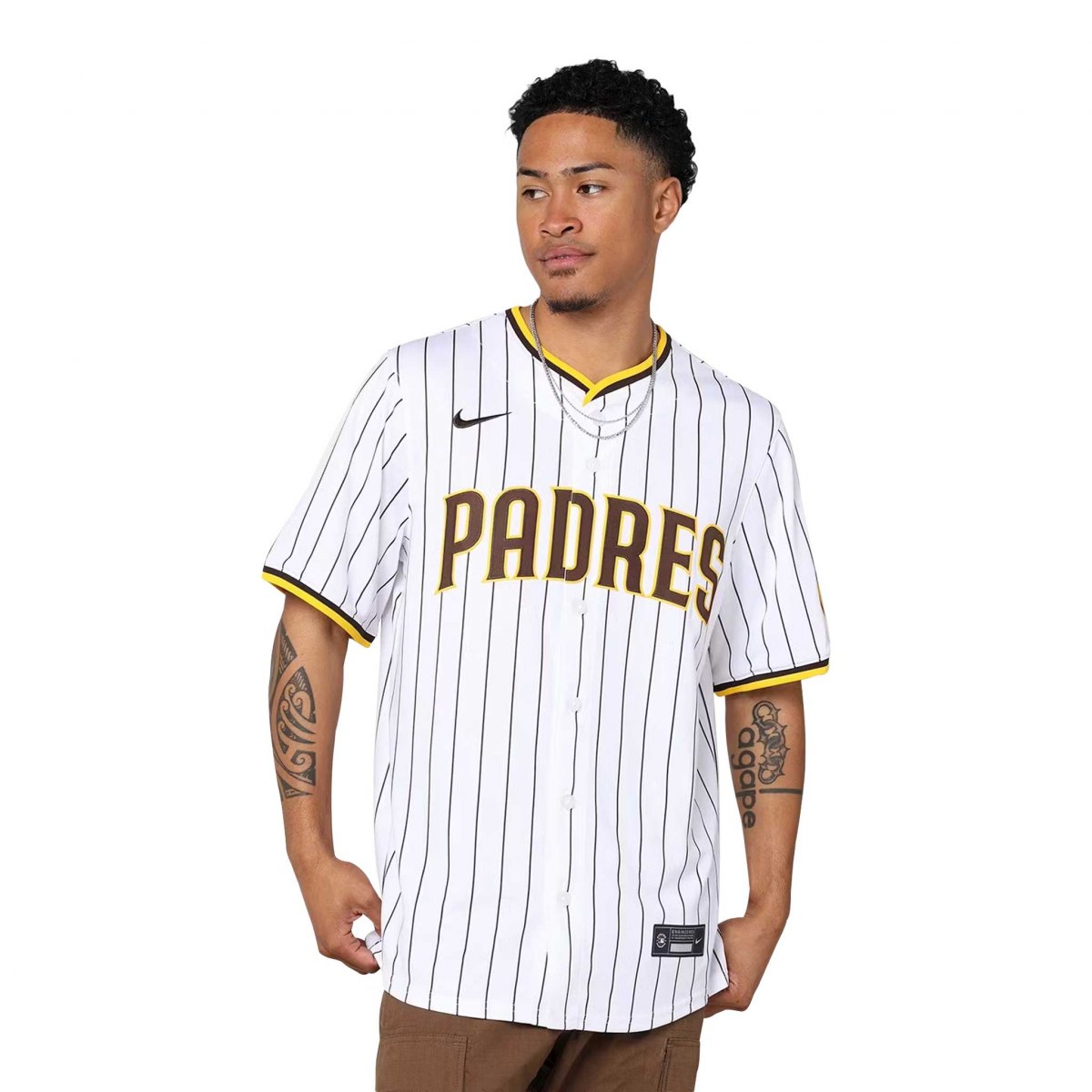 SD Padres Jersey Blanca
