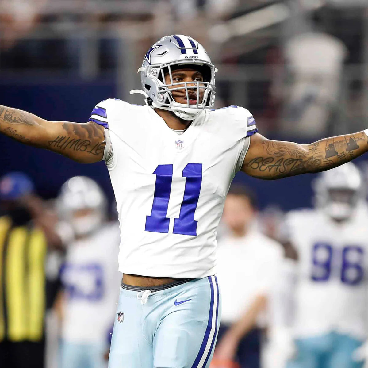 DAL Cowboys Jersey Blanca