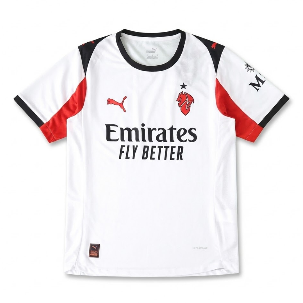 AC Milan 2025/26 Visitante Versión Jugador