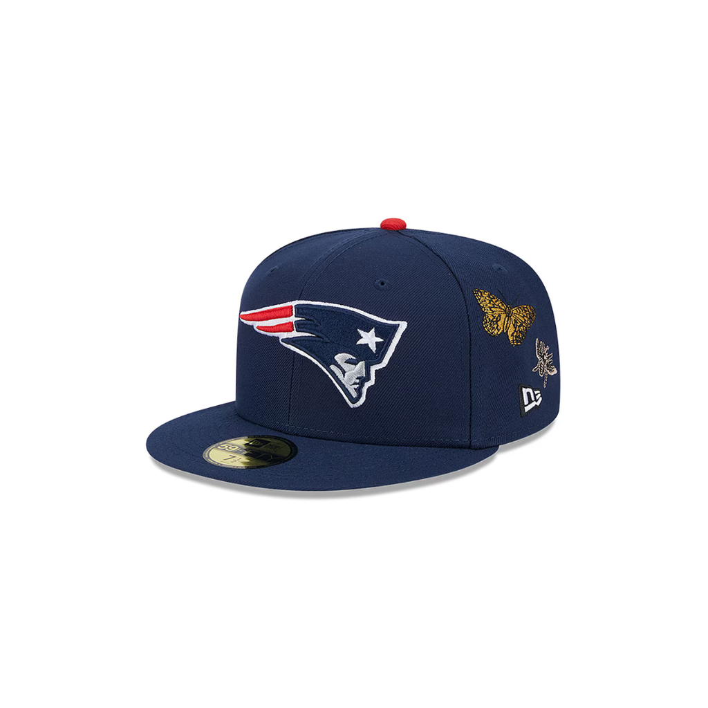 Gorra NE Patriots Felt Navy Snapback