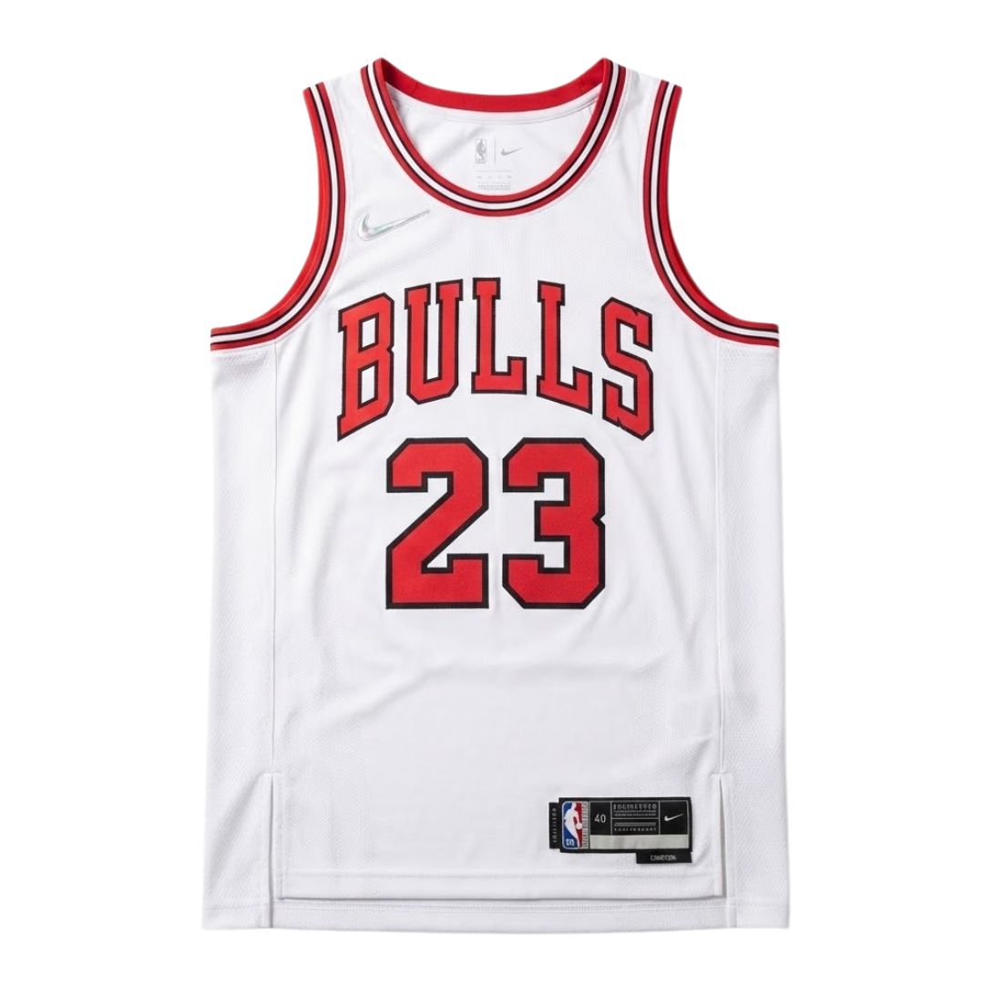 CHI Bulls Jersey White Icon
