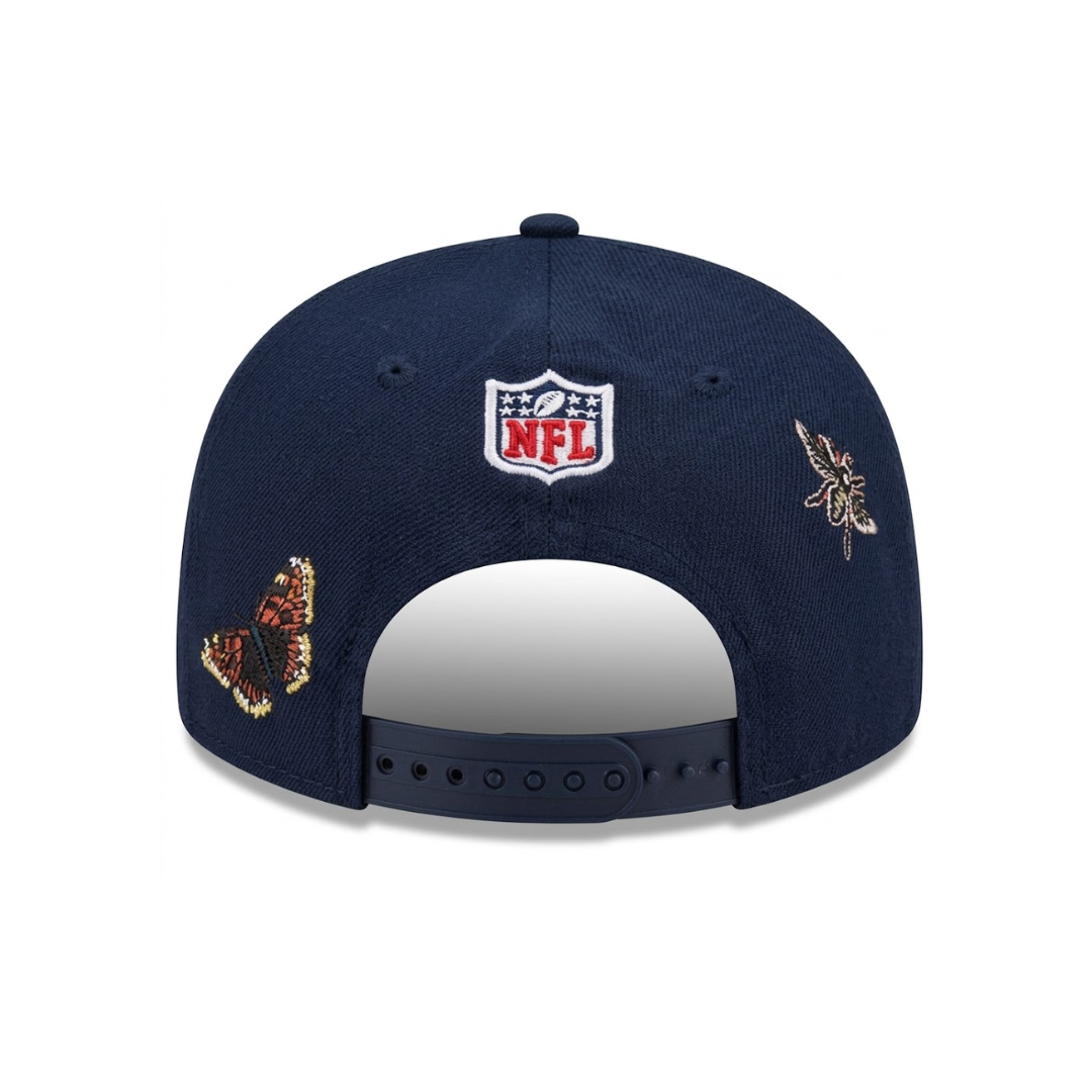 Gorra NE Patriots Felt Navy Snapback