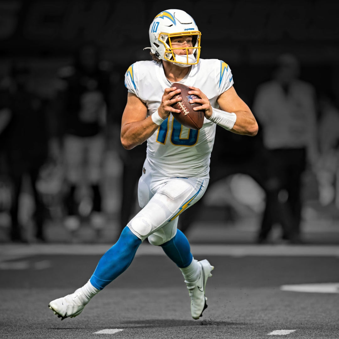 LA Chargers Jersey Blanca