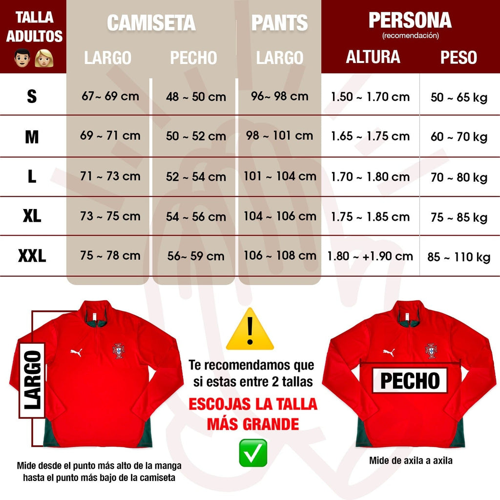 Argentina Entrenamiento Negro Larga