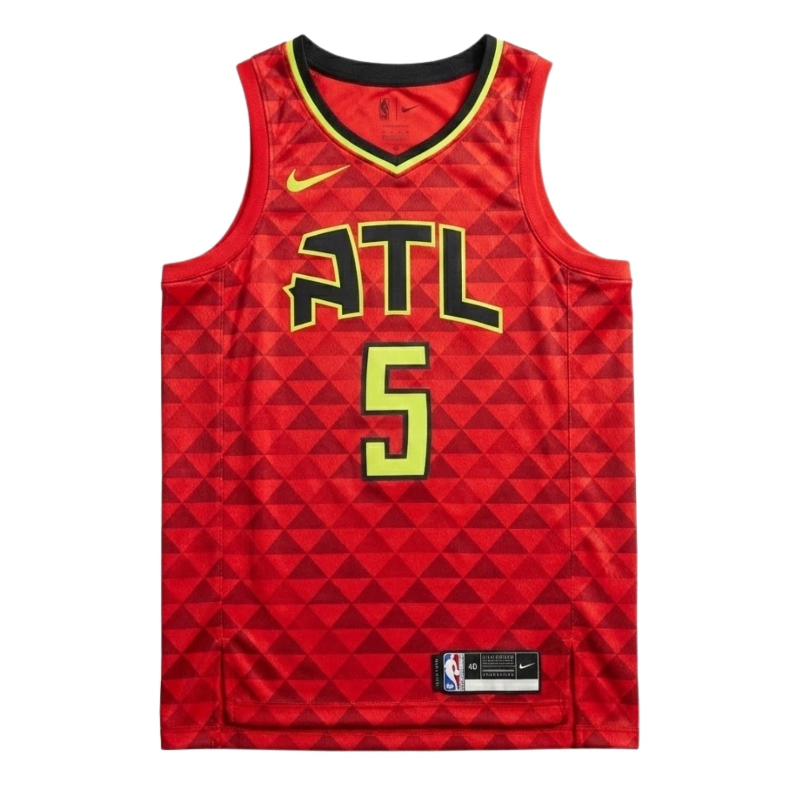 ATL Hawks Jersey Red & Black