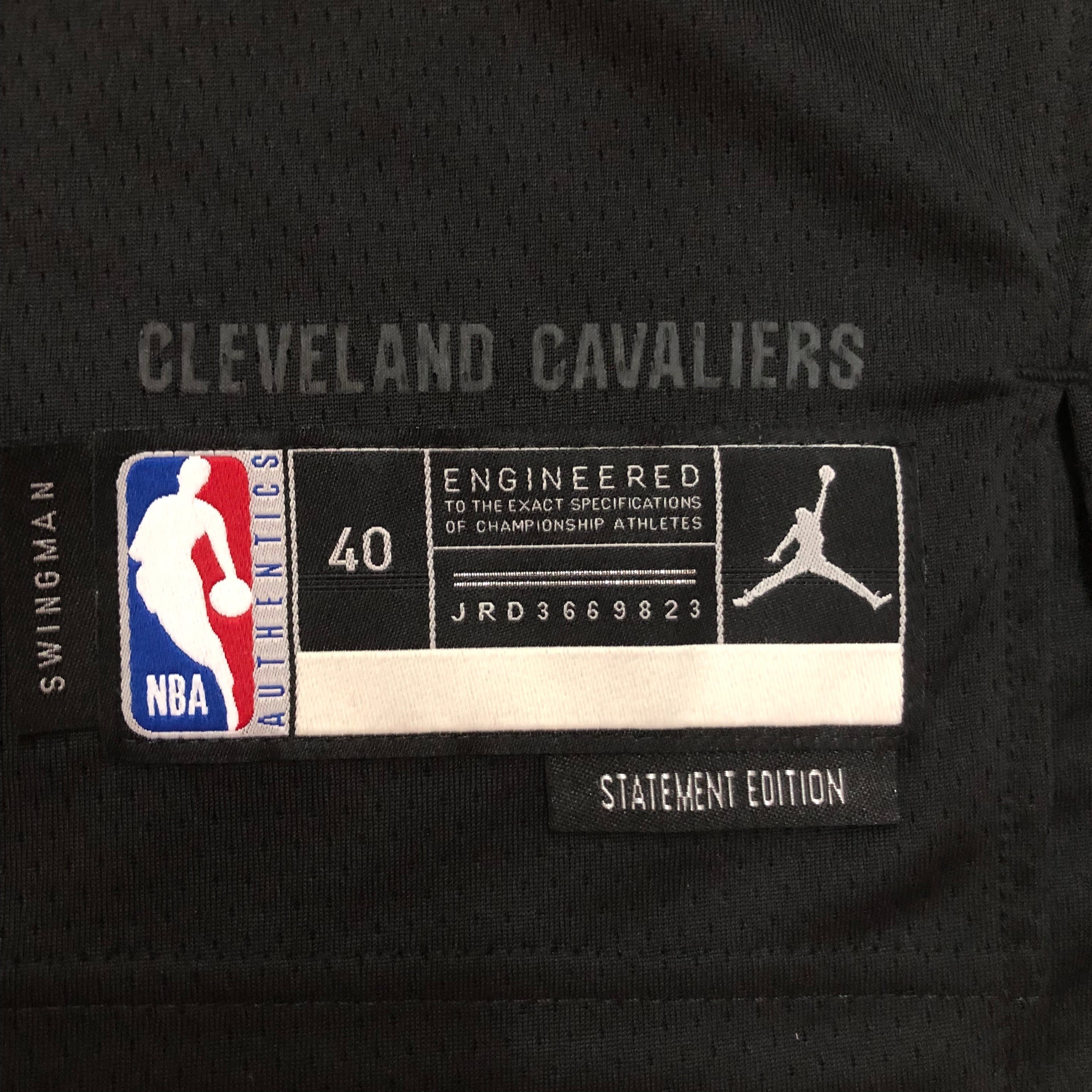 CLE Cavaliers Statement Black