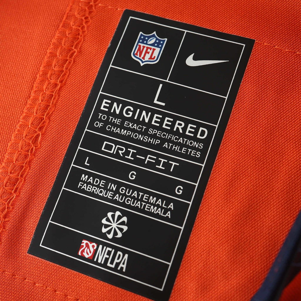 DEN Broncos Jersey Naranja