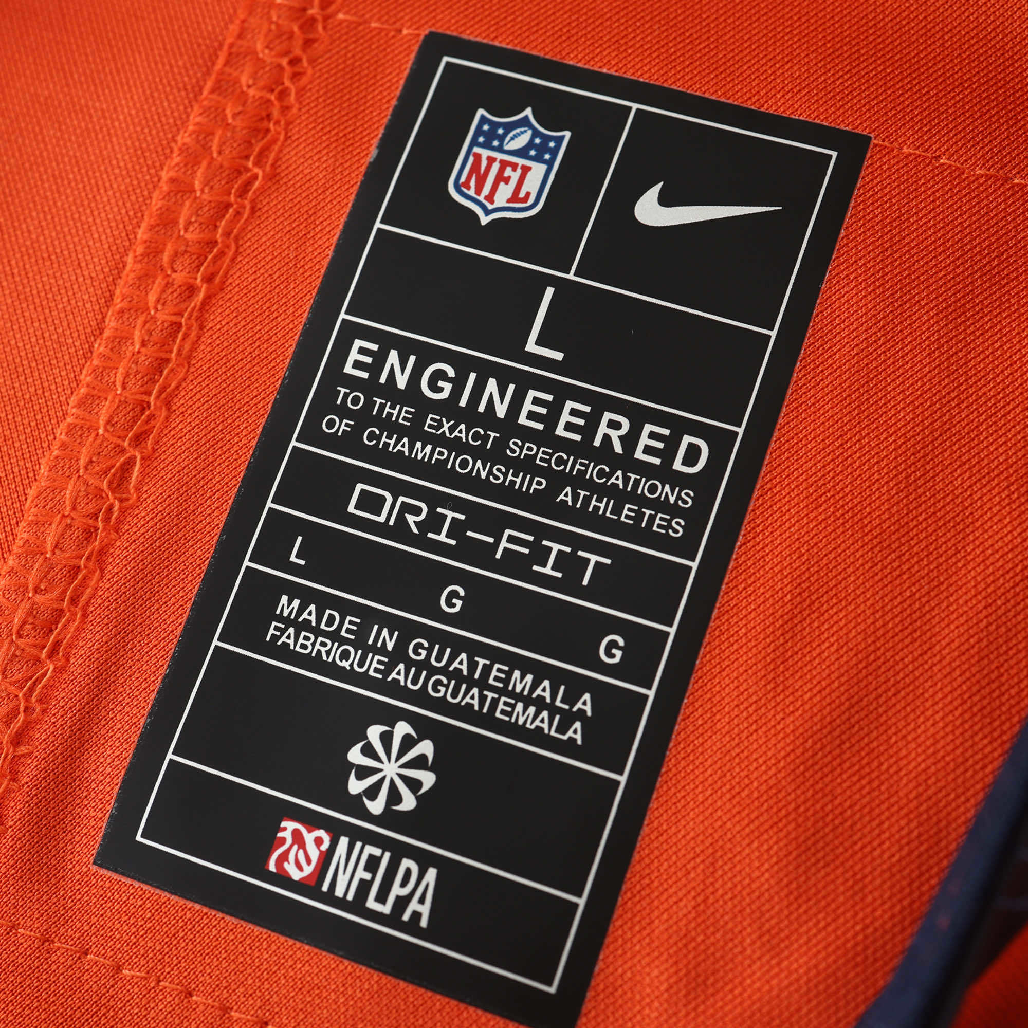 DEN Broncos Jersey Naranja