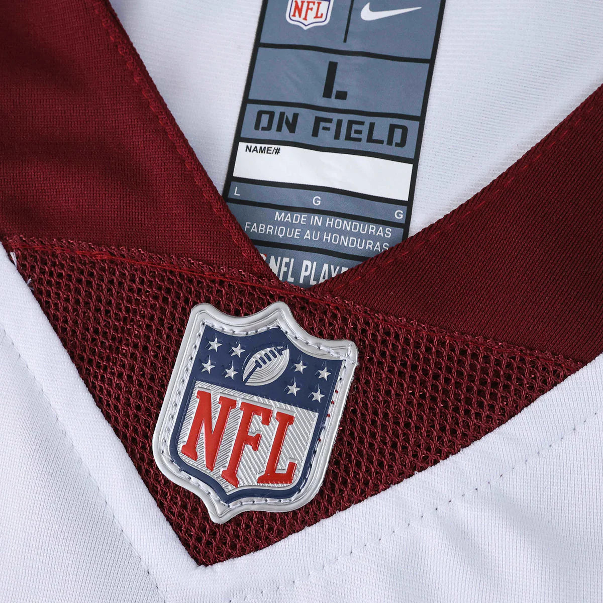 WAS Commanders Jersey Blanca Alternativa