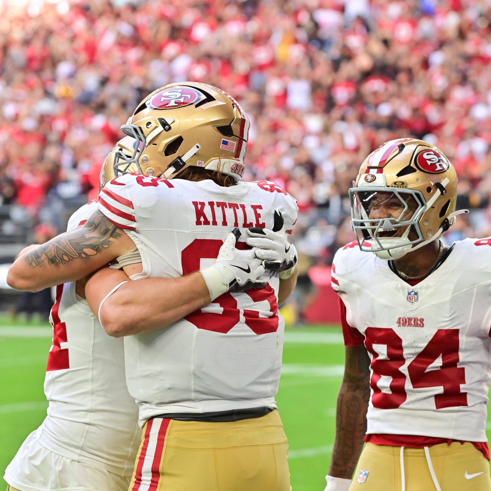 SF 49ers Jersey Blanca