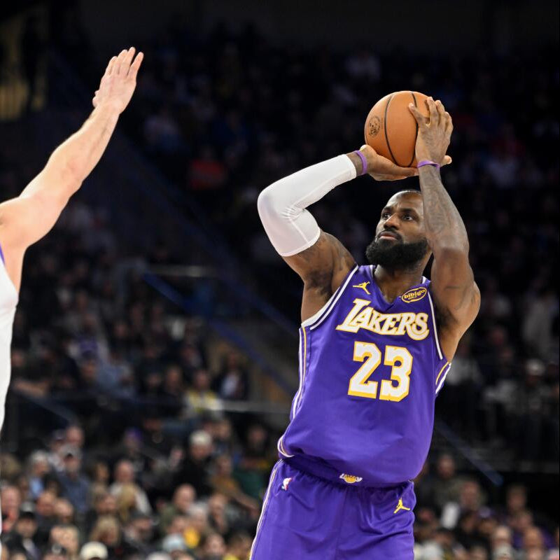 LA Lakers Jersey Purple