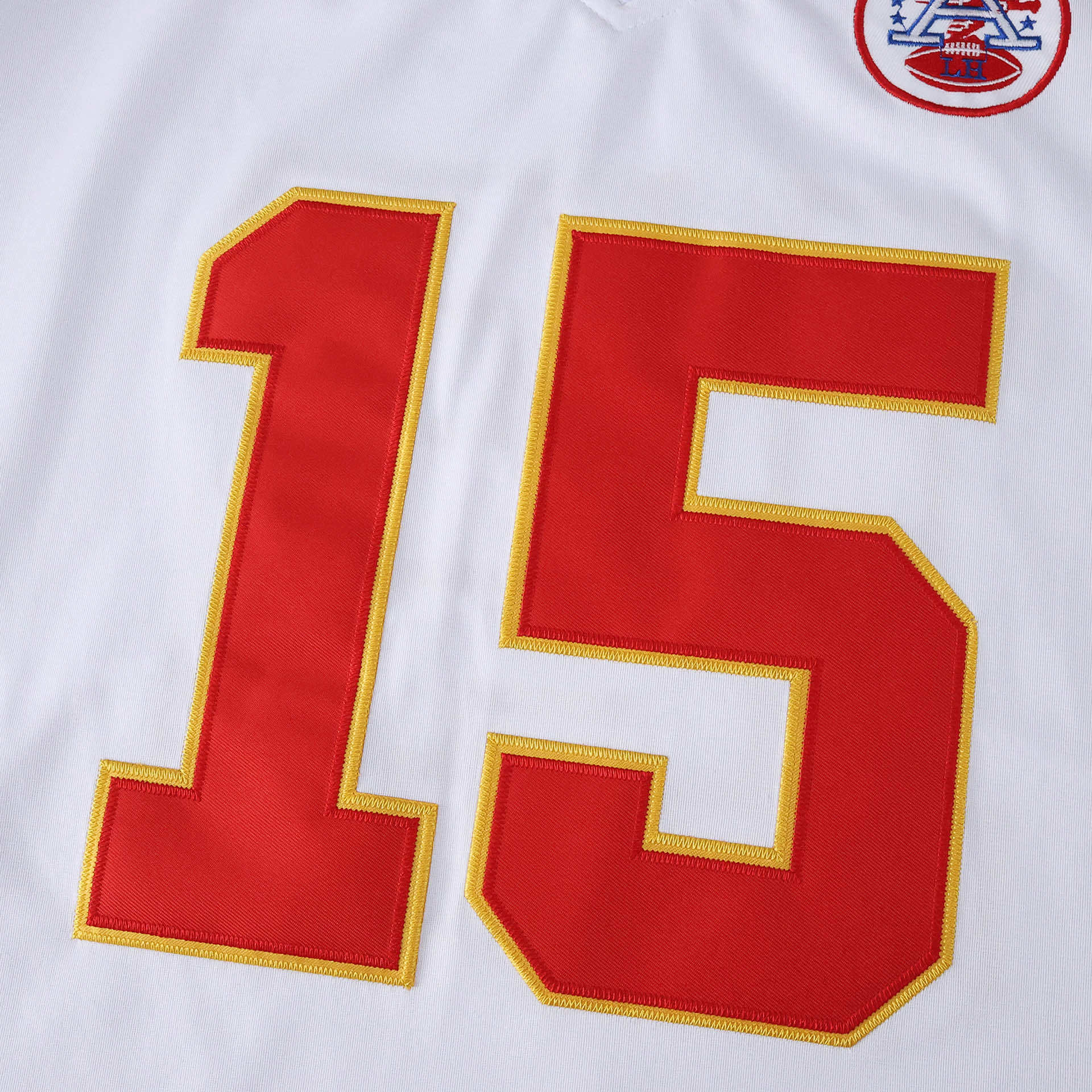 KC Chiefs Jersey Blanca
