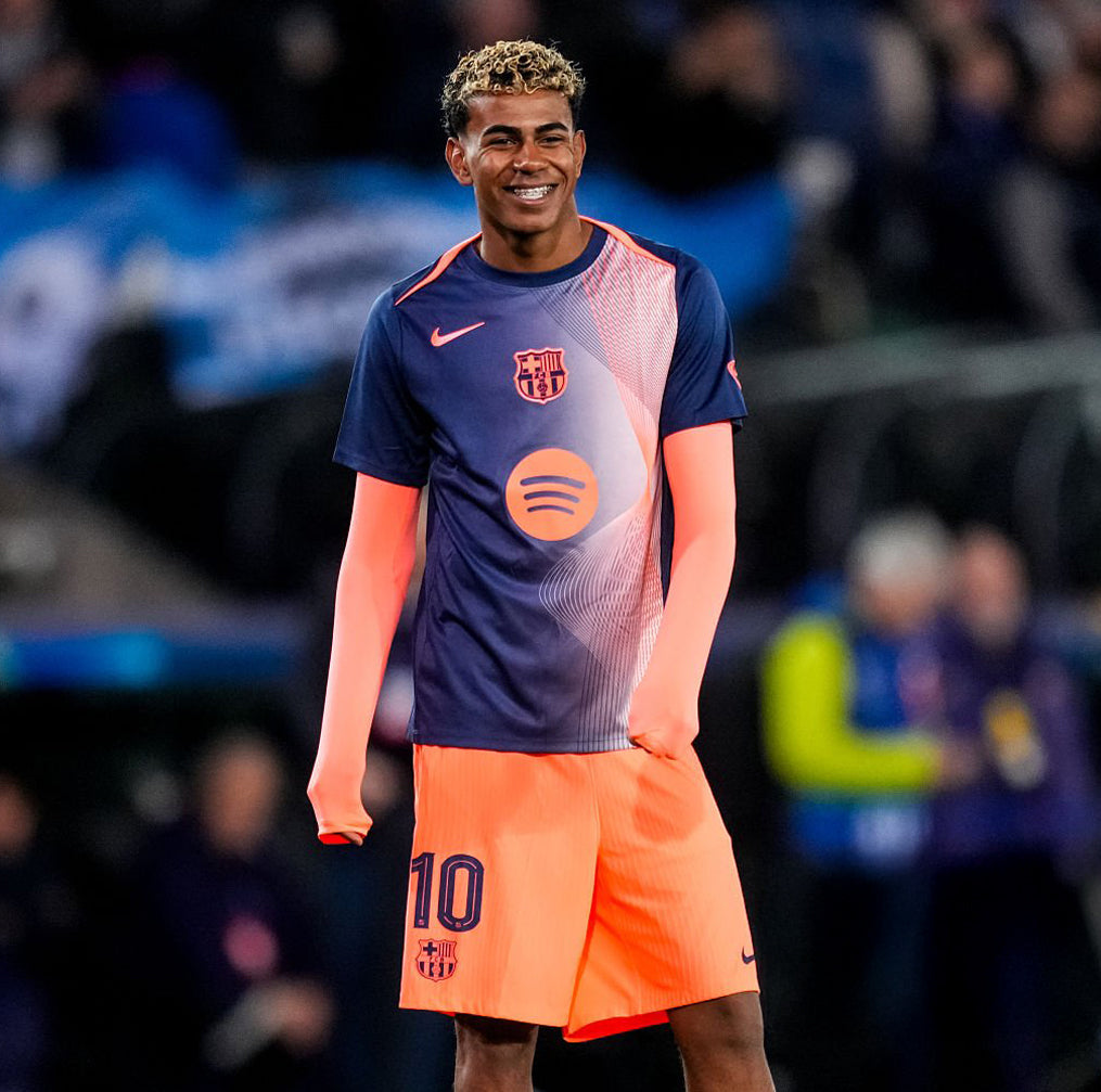FC Barcelona Entrenamiento Azul Corta