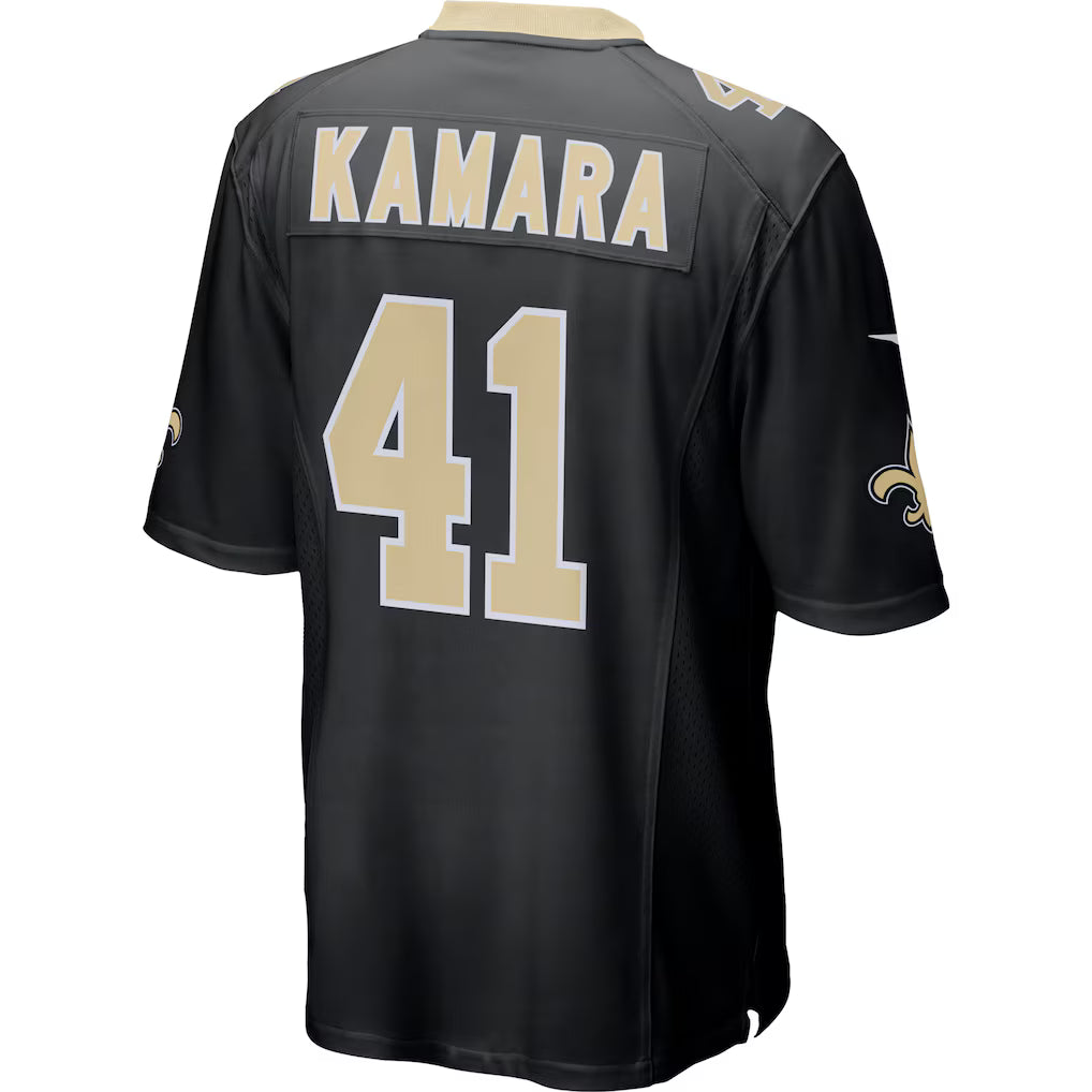 NO Saints Jersey Negra