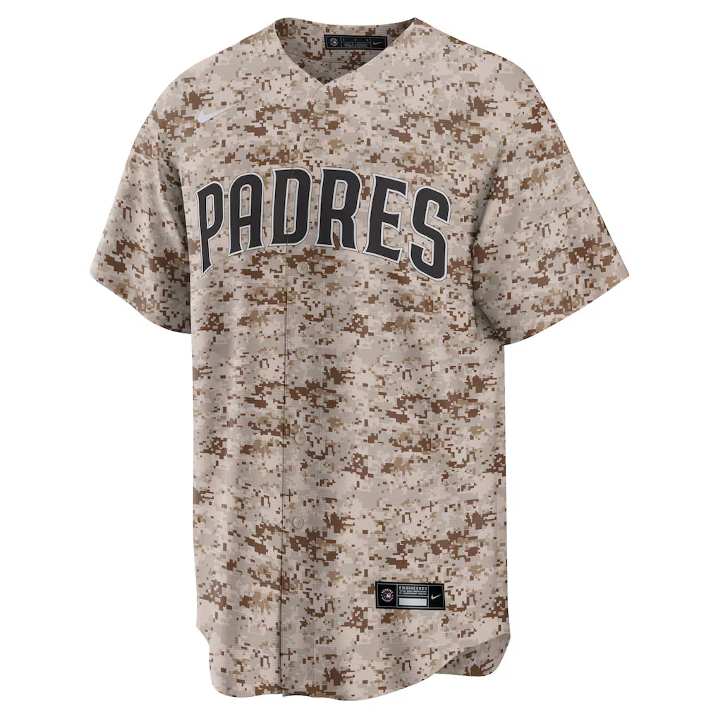 SD Padres Jersey Camuflaje
