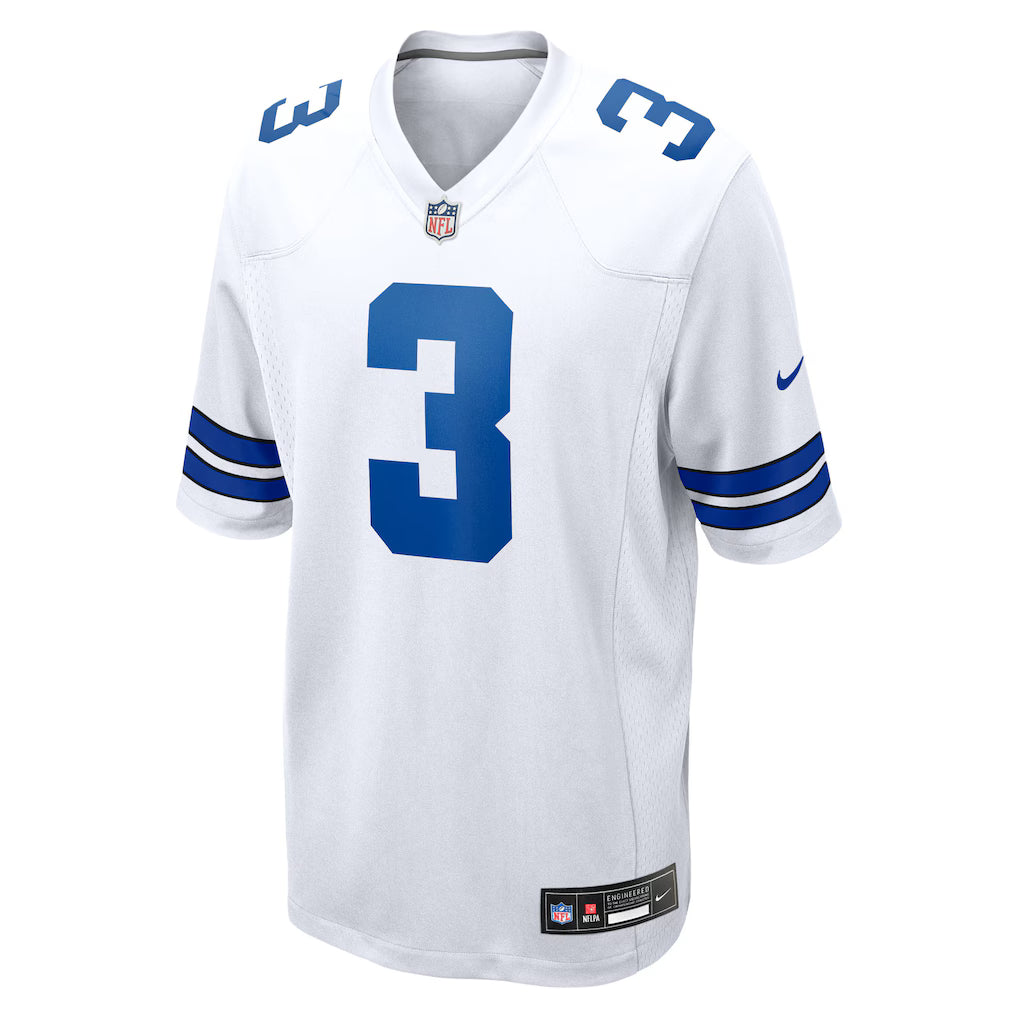 DAL Cowboys Jersey Blanca