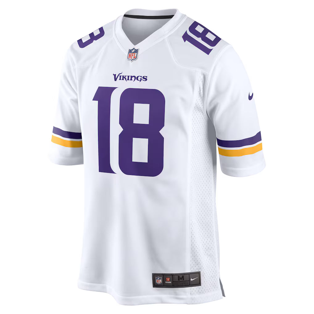 MIN Vikings Jersey Blanca