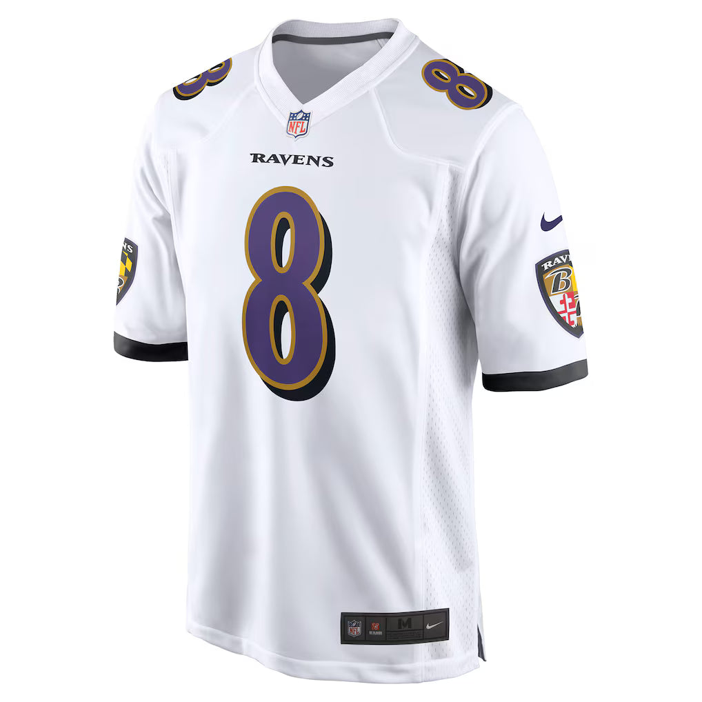 BAL Ravens Jersey Blanca