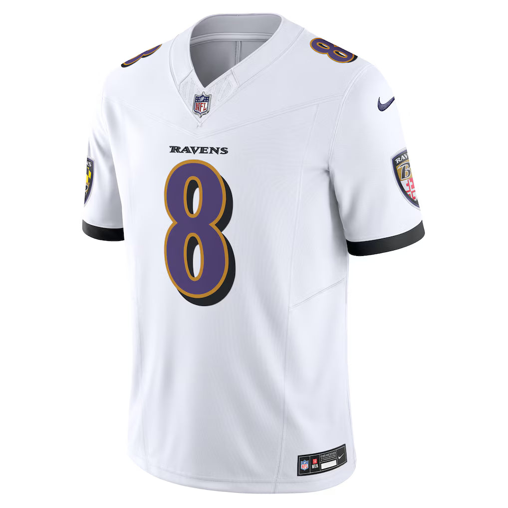 BAL Ravens Jersey Blanca