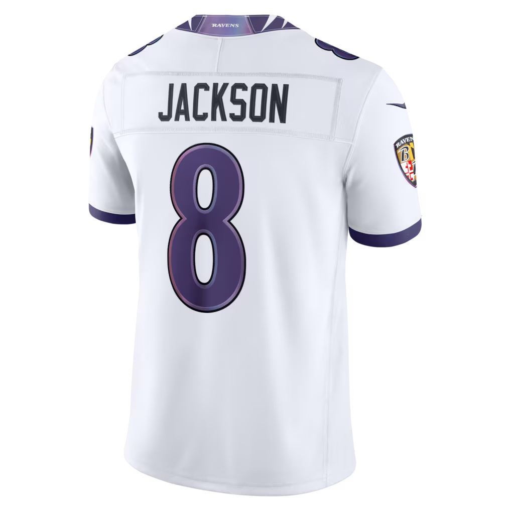 BAL Ravens Jersey Blanca 2026