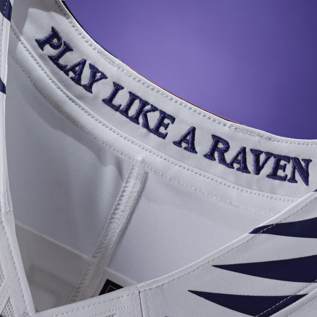BAL Ravens Jersey Blanca 2026